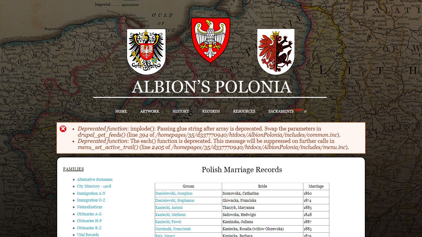 Poland Marriages | Albion's Polonia